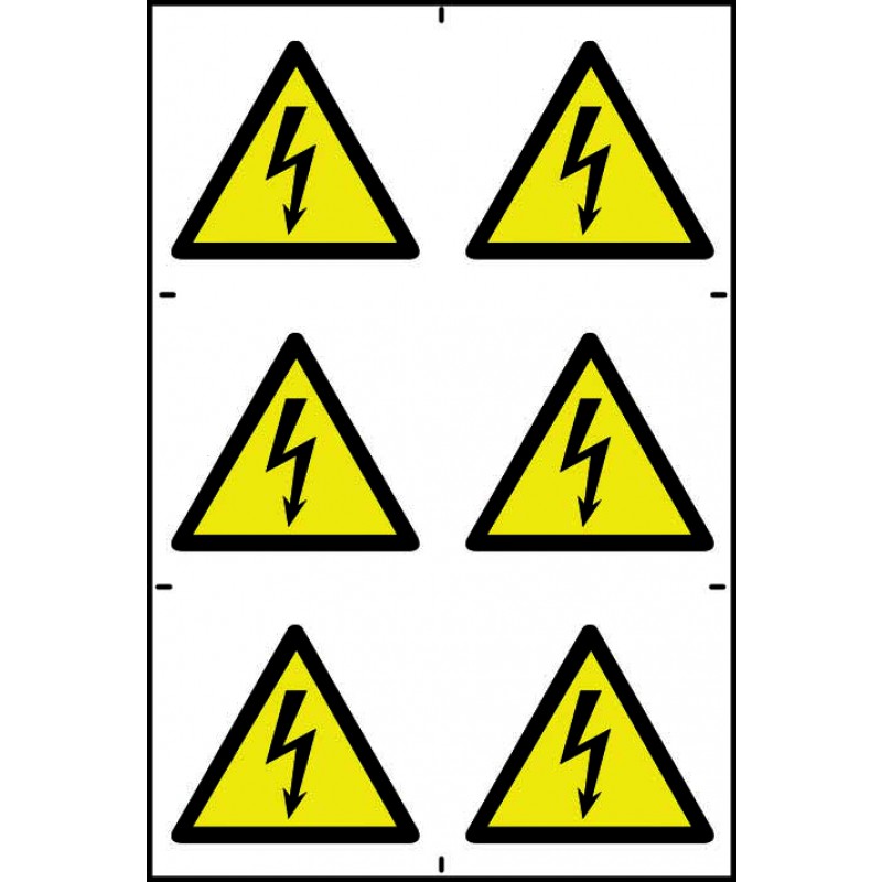 800x800 Electrical Hazard Symbols