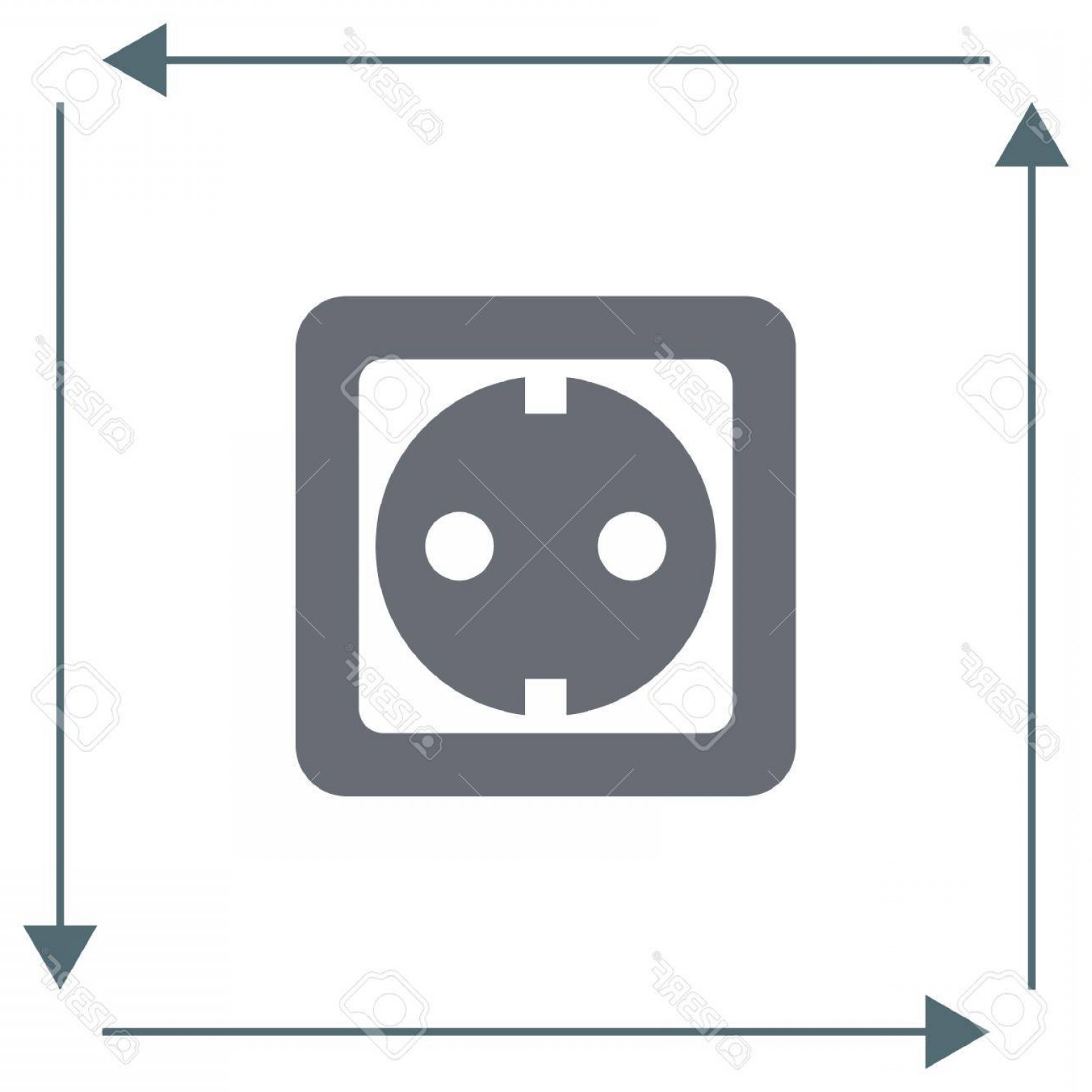 Electrical Outlet Icon at Vectorified.com | Collection of Electrical ...