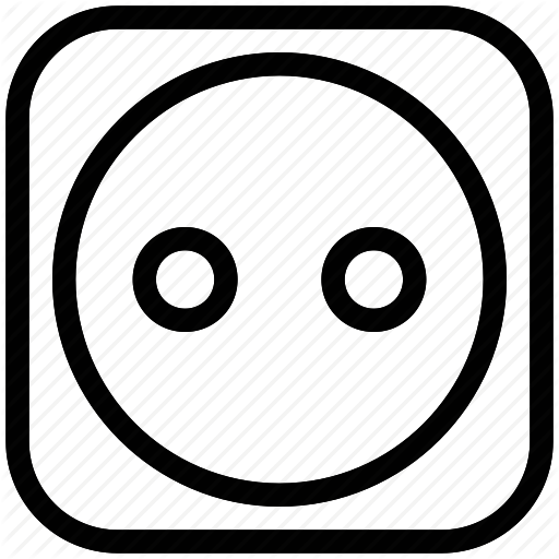 512x512 Electric Outlet, Electrical Socket, Plug Socket, Socket, Wall