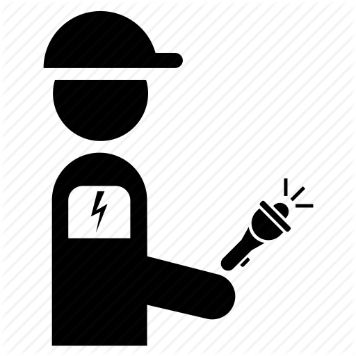 512x512 Electric, Electrical, Electrician, Electricity, Man, Person