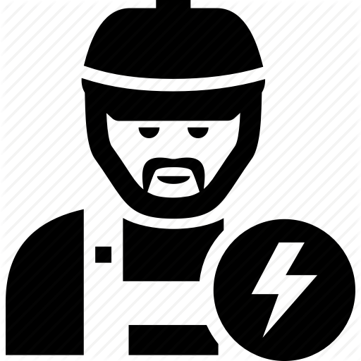 512x512 Electrician, Lineman, Technician, Wireman, Worker, Workman Icon