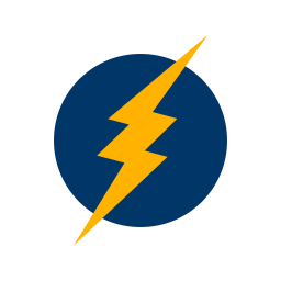 256x256 Electric Icon Of Flat Style