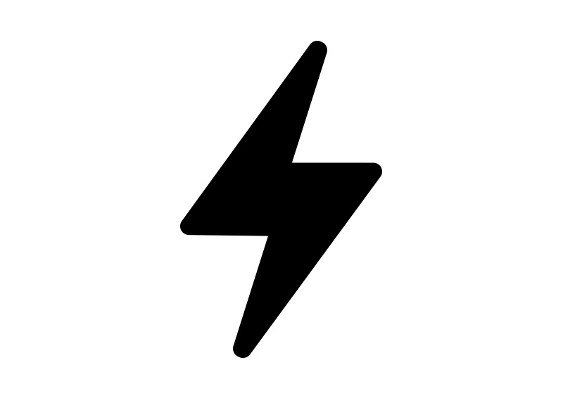 800x566 Electricity Icon Free Vector