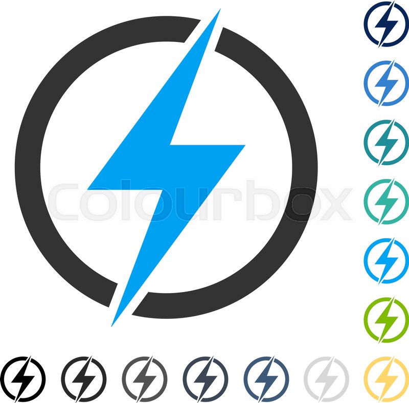 800x788 Electricity Icon Vector Illustration Stock Vector Colourbox