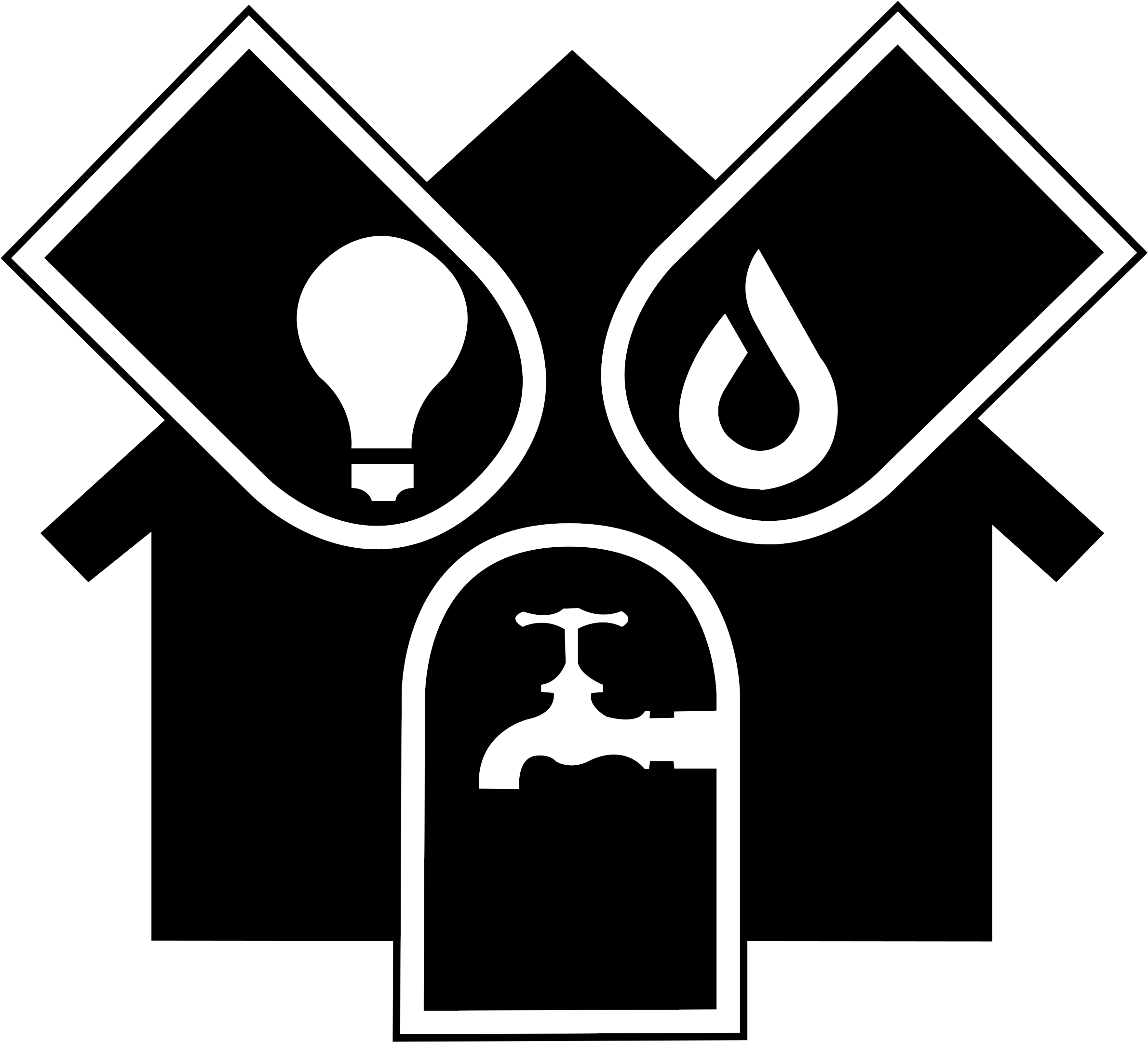 2381x2161 Download Electricity Computer Icons Gas Water Download
