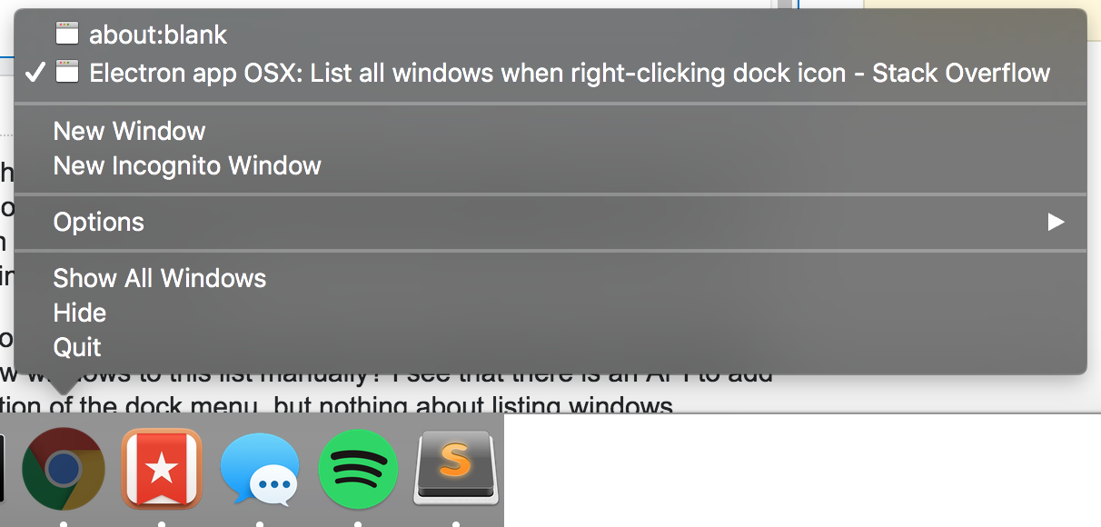 1212x580 Electron App Osx List All Windows When Right Clicking Dock Icon