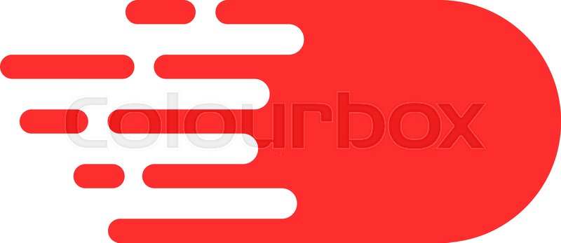 800x347 Electron Flight Icon With Fast Speed Stock Vector Colourbox