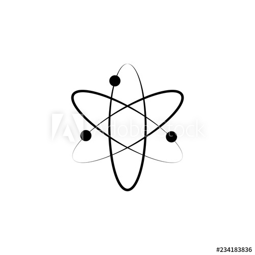 500x500 Atom, Electron Icon Element Of Biology Icon For Mobile Concept
