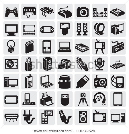 450x466 Electronic Device Icon