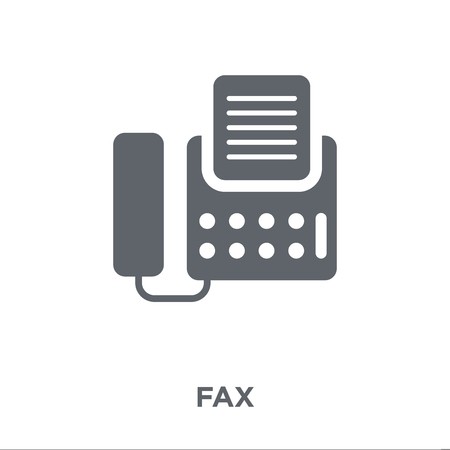 450x450 Fax Icon Fax Design Concept From Electronic Devices Collection