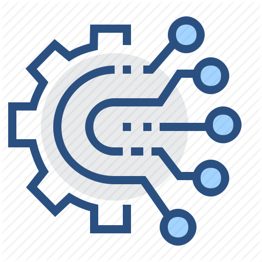 512x512 Digital, Electronic, Electronics, Engineering, Gear, Technology Icon