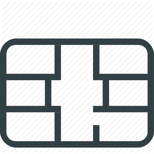 512x512 Card, Chip, Credit, Electronics Icon
