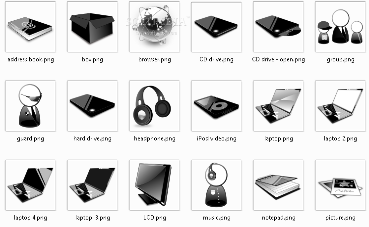 744x459 Download Elegant Icon Set