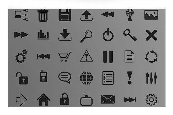 600x400 Elegant And Minimalist Icon Packs Psdfan