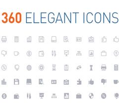 240x220 Free Web Font Icons