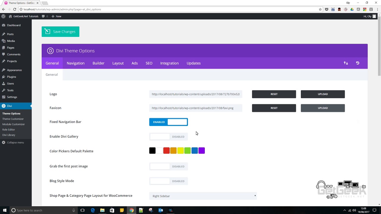 1280x720 Set Favicon Bookmark Tab Icon In Divi