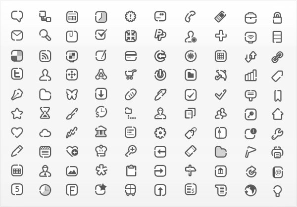 600x419 Mini Web Design Elements Icon Free Download