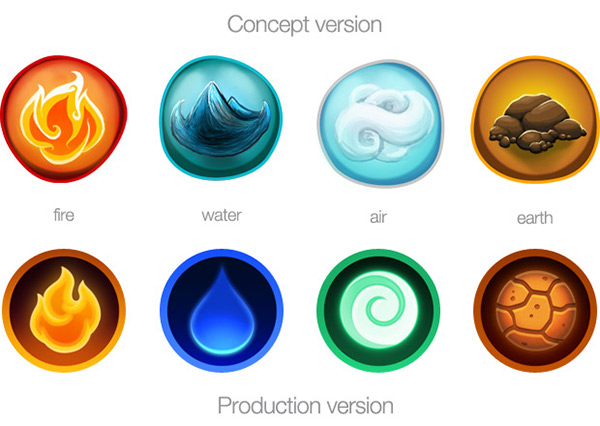 600x426 Elemental Puzzle Game For On Behance