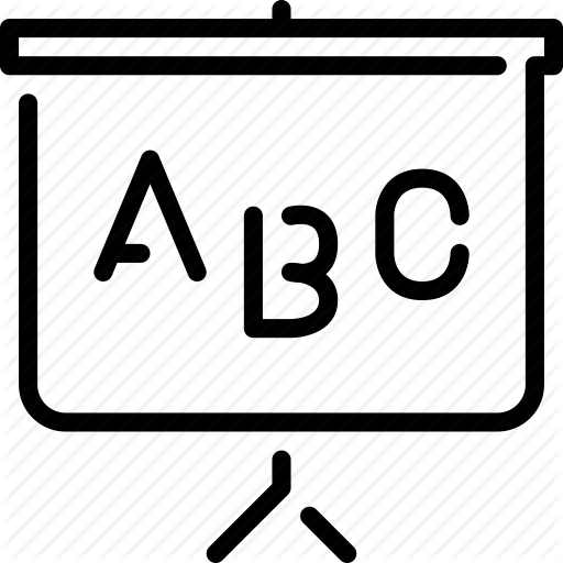 512x512 Alphabet, Blackboard, Education, Elementary, Lecture, Primary