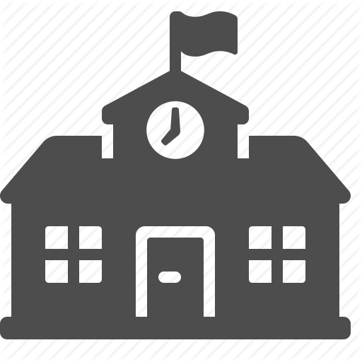 512x512 Building, College, Elementary School, High School, Highscool