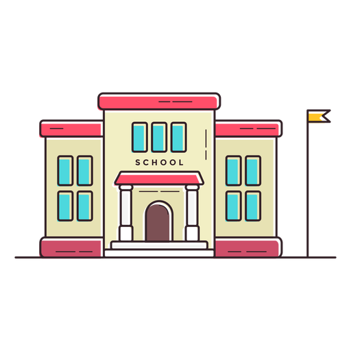 512x512 Elementary School Building Icon