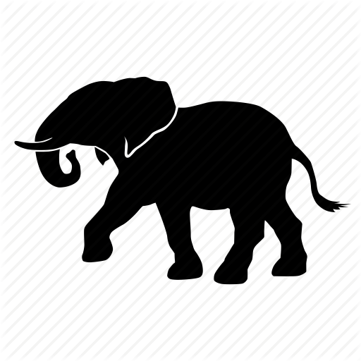 512x512 Elephant Icon Download Free Vectors