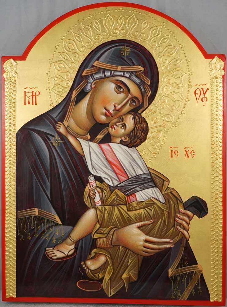 741x1000 Theotokos Tenderness