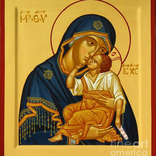 600x600 Eleusa Iv Icon Poster