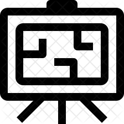 256x256 Elevation Icon Of Line Style