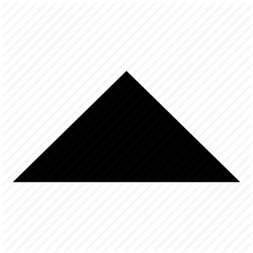 512x512 Arrow, Direction, Elevation, Sort Up, Triangular Arrow Up, Up Icon