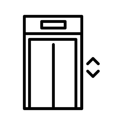 490x490 Elevator Icon Vector