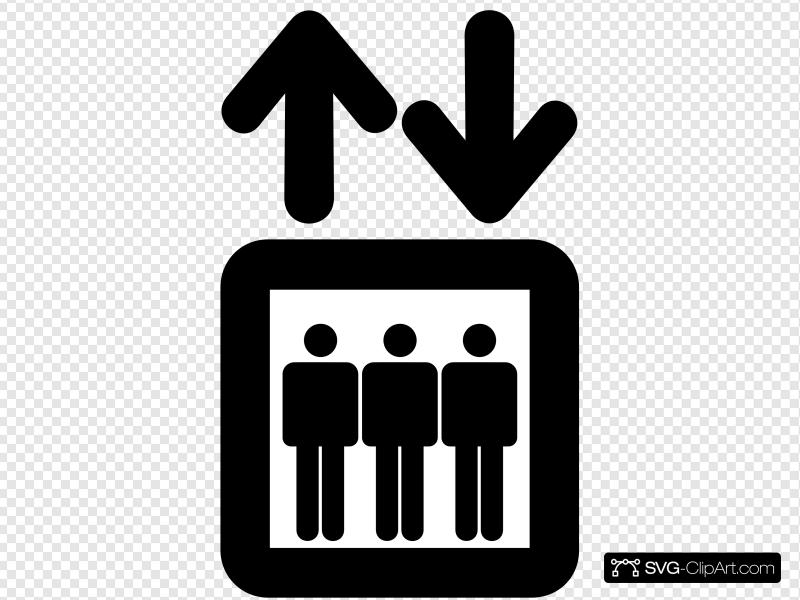 800x600 Elevator Symbol Clip Art, Icon