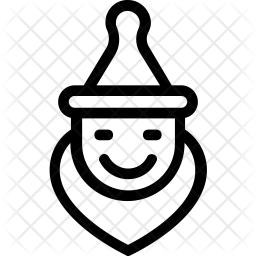 256x256 Elf Icon Of Line Style