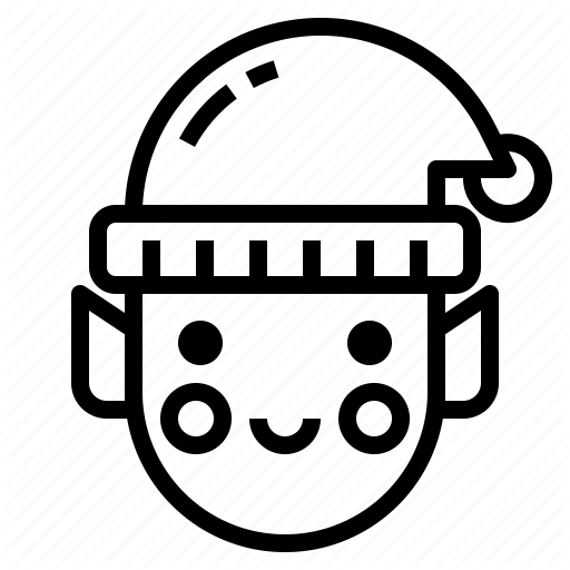 512x512 Assistant, Avatar, Christmas, Elf, Fantasy, Santa Icon