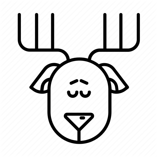 512x512 Elk, Icon, Moose, Set, Xmas Icon