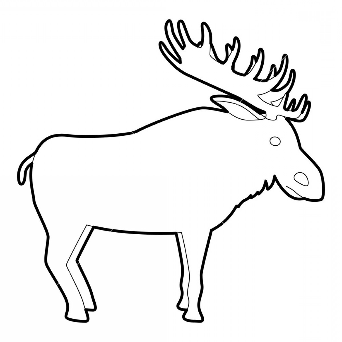 Elk Icon at Vectorified.com | Collection of Elk Icon free for personal use