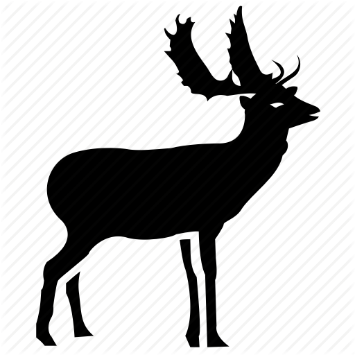 512x512 Animal, Deer, Elk, Reindeer, Wildlife Icon