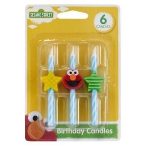 300x300 Sesame Street Elmo Icon Birthday Candles Pc Brand New Fast Free