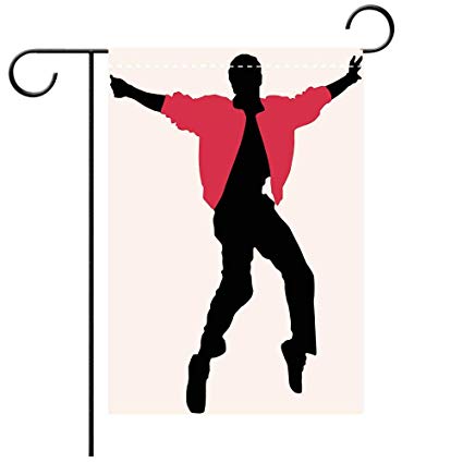 425x425 Beicici Double Sided Premium Garden Flag Elvis