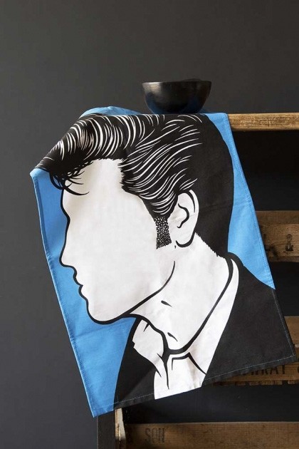 420x630 Rock Icon Tea Towel