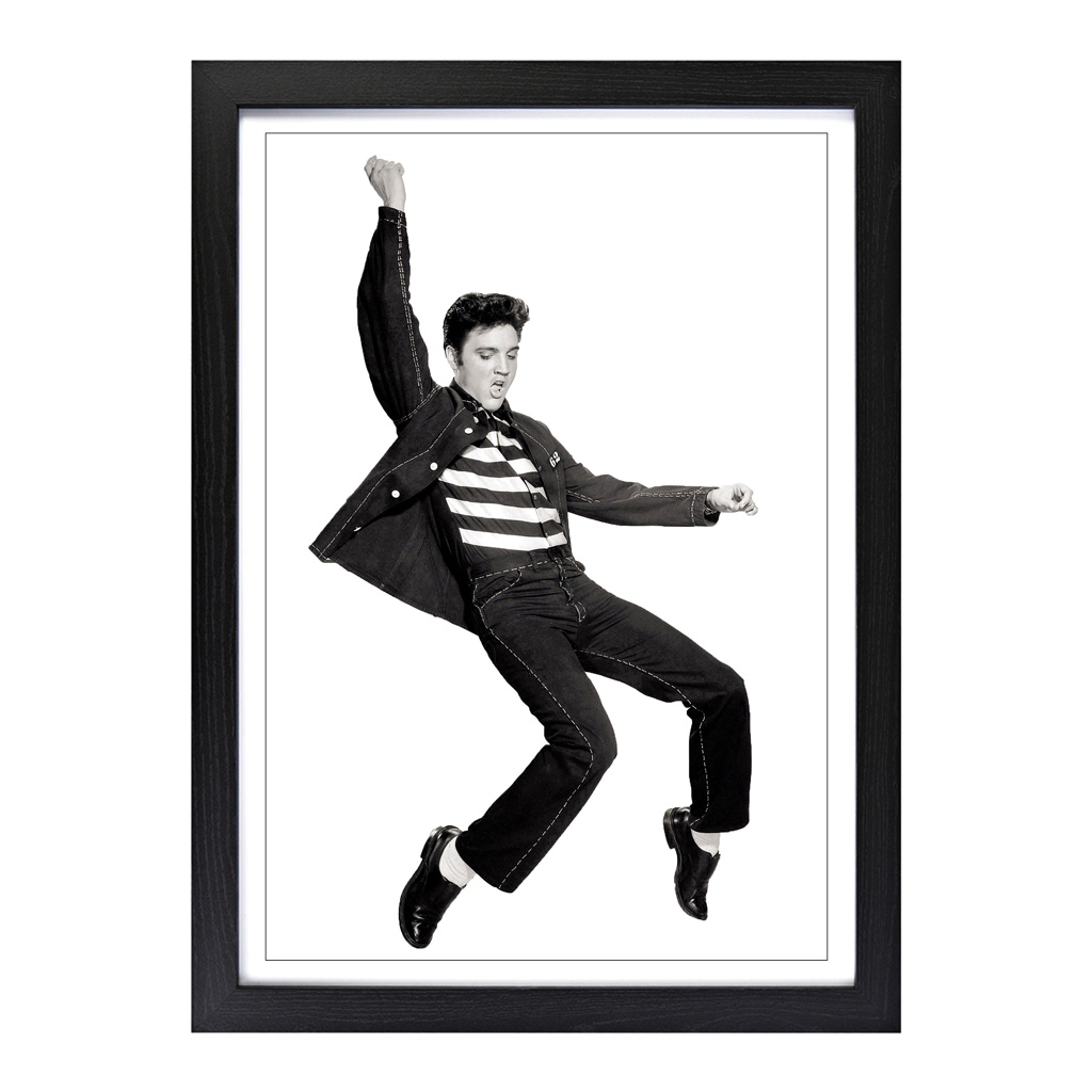 1024x1024 Framed Picture Print Elvis Presley The Jailhouse Rock Famous
