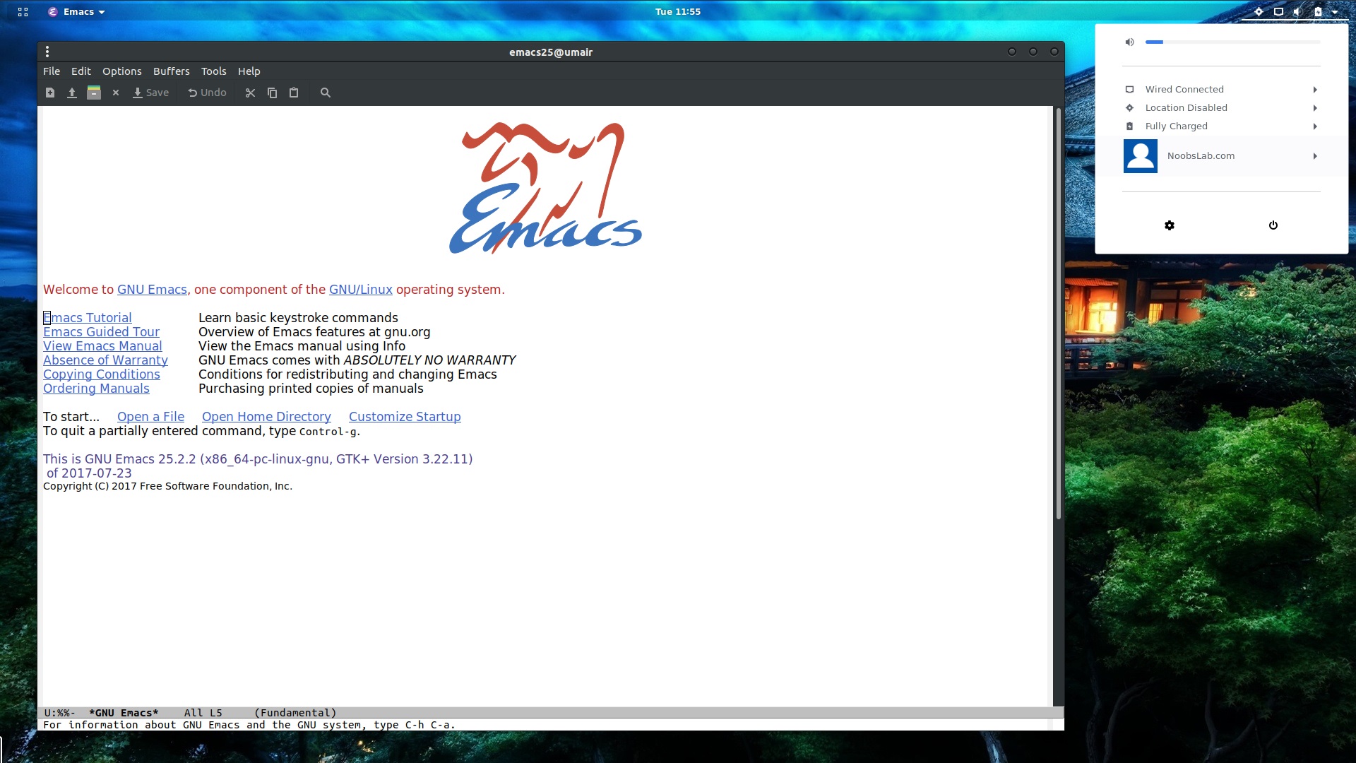 1920x1080 Gnu Emacs A Great Text Editor For Ubuntulinux Mint