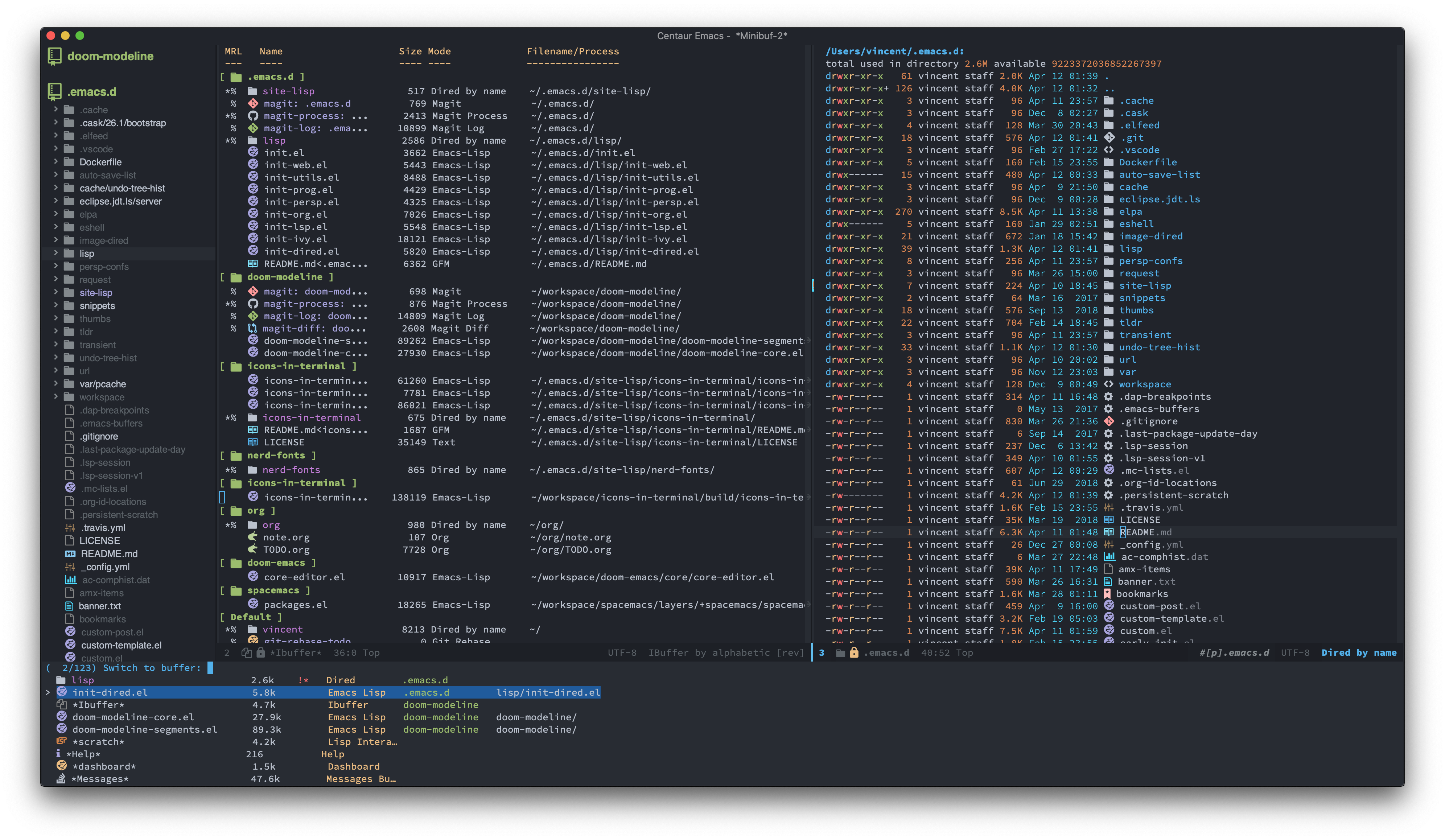 3984x2316 Centaur Emacs Integrates Colorful Icons Emacs