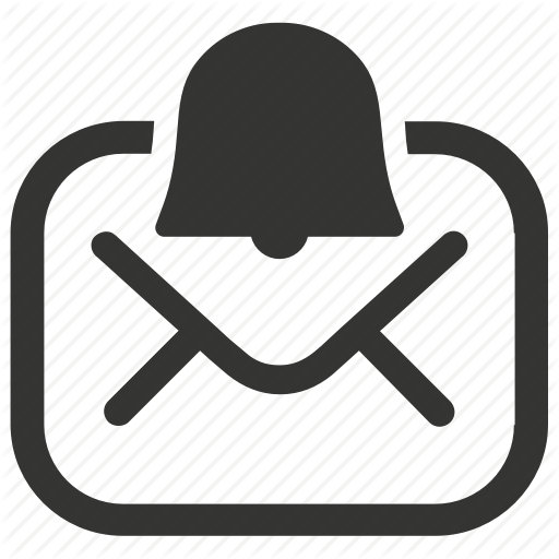 512x512 Email Notification, Message Alert Icon