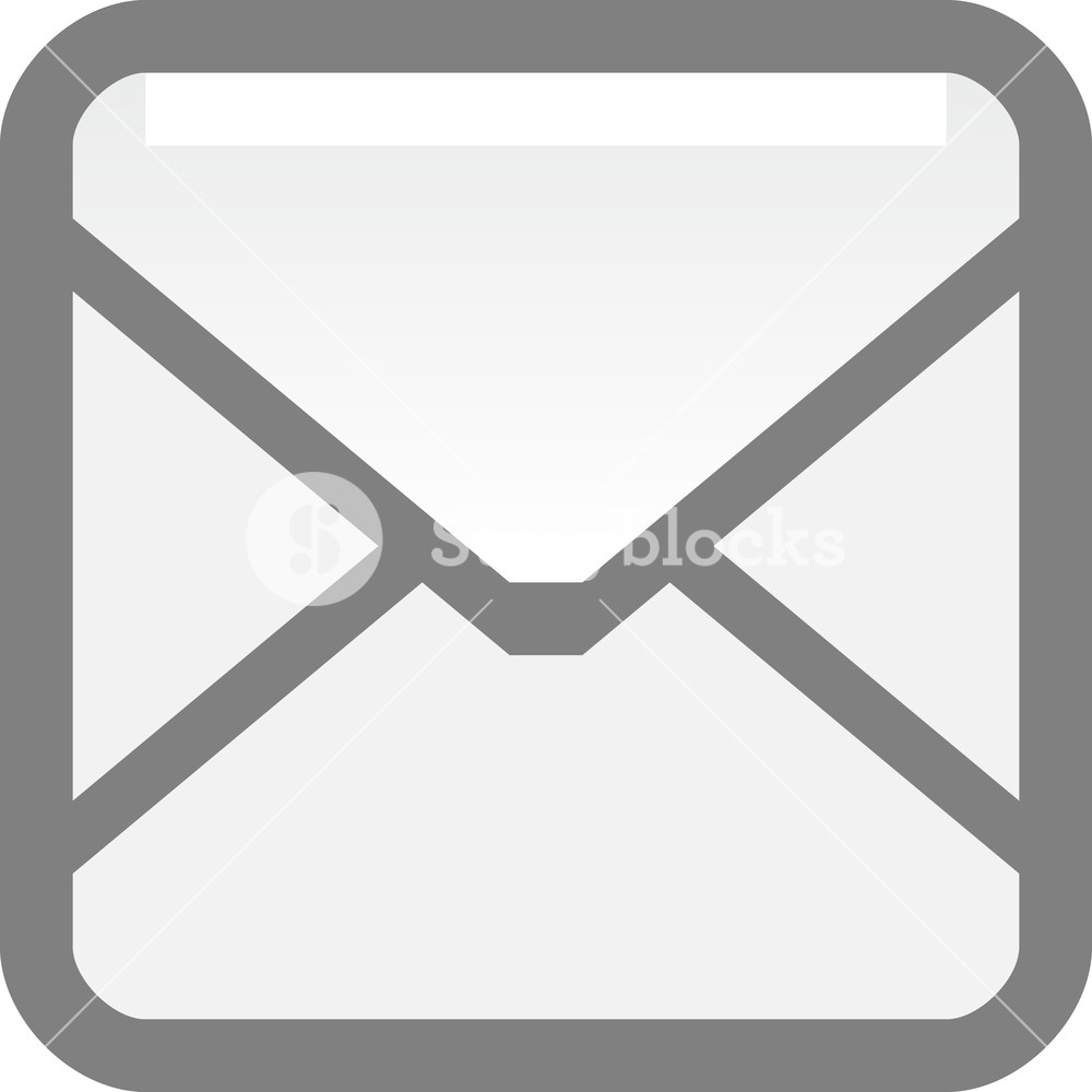 1000x1000 Email Tiny App Icon Royalty Free Stock Image