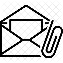 Email Attachment Icon Of Line Style 256x256 Email Attachment Icon Of Line Style