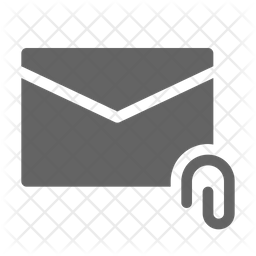 Email Attachment Icon Of Glyph Style 256x256 Email Attachment Icon Of Glyph Style