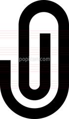 Paperclip Email Attachment Icon 140x240 Paperclip Email Attachment Icon