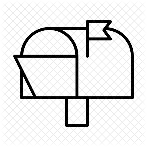 512x512 Mail, Box, Letter, Post, Emailbox, Message, Home Icon Of Line