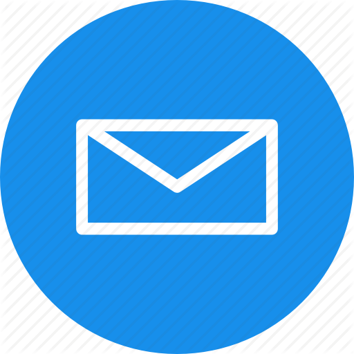 512x512 Blue, Circle, Email, Letter, Mail, Message, Messages Icon